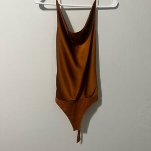 Abercrombie & Fitch Brown Bodysuit